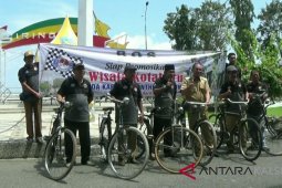 Penggemar Ontel Saijaan Promosikan Wisata Kotabaru