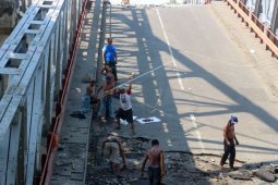 Pembongkaran Jembatan Widang