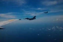 Empat F-16 kawal rombongan Panglima TNI ke Natuna