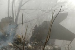 Pesawat pengangkut bantuan kemanusiaan korban Eta jatuh, 2 orang tewas