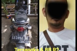 Lagi Seorang Pria Ditangkap Polisi Larikan Sepeda Motor