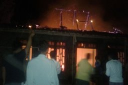 Rumah Warga di Ponorogo Terbakar