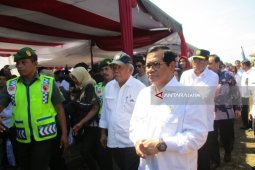 Jembatan Wijaya Kusuma Penghubung Ngadiluwih-Mojo Kabupaten Kediri Diresmikan (Video)