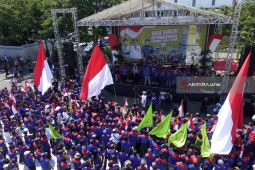 Ribuan buruh bakal gelar aksi di depan Kantor Gubernur Jatim