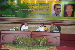 Mentan Ajak Mahasiswa Unej Jadi Petani Sukses Zaman Now