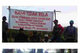 Masyarakat Dayak pertanyakan HGU perusahaan sawit minamas