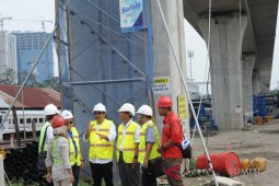 Jalur layang KA diperkirakan beroperasi akhir 2018