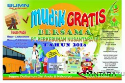 PTPN IV siapkan seribu kursi mudik gratis