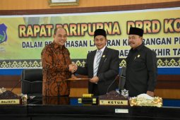 DPRD sampaikan rekomendasi LKPJ Walikota 2017