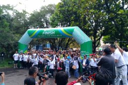 BPJS-TK gelar "fun bike" bersama pekerja jabar