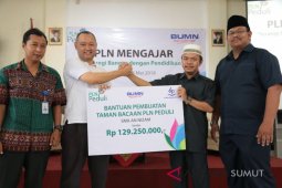 PLN bantu taman bacaan
