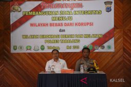 Polres Tabalong Canangkan Zona Integritas