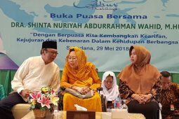 Shinta Gus Dur 19 tahun road show sahur kaum dhuafa