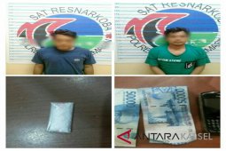 Polresta Banjarmasin Tangkap Dua Pengedar Sabu-Sabu