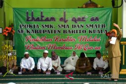 Siswa SLTA Batola Gelar Khataman Massal
