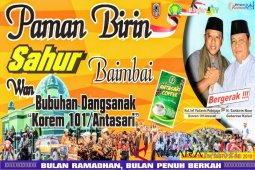 Giliran Korem "Disinggahi" Paman Birin besahur