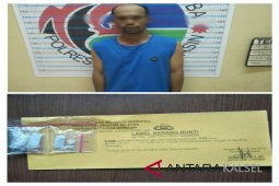 Tersangka tertangkap simpan tiga paket sabu-sabu