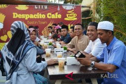 Humaspro Batola  buka puasa di Cafe Despacito