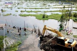 PT Timah bangun jalan di dusun terpencil