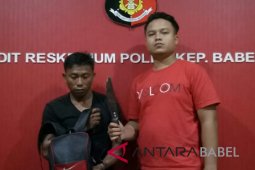 Jatanras Polda Babel amankan preman bawa senjata tajam