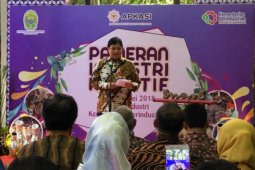 Menperin Airlangga Hartarto buka Pameran Industri Kreatif Bantul
