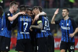 Menang dramatis, Inter Milan rebut tiket Liga Champions