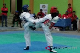 Pidie sukses dengan 8 emas di cabang taekwondo