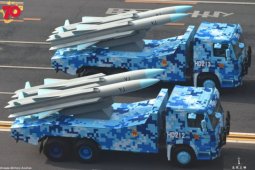 Cina bisa proyeksikan militernya ribuan mil jauh dari Luat Cina Selatan
