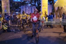 Menhub Ikut "Gowes" Kampanyekan Keselamatan Saat Mudik (Video)
