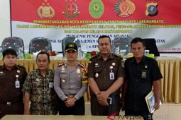 Penegak hukum sepakat jalin kerjasama informasi