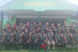 Dandim Kandangan Terima Kunjungan Pengajar Muda Indonesia