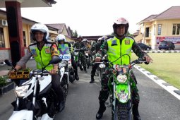 Polri dan TNI giat patroli bersama