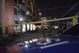 Dua lokasi di Sidoarjo digerebek polisi, sempat ada suara tembakan