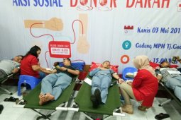 Peringati Hari Buruh, PUK SPSI PT Inalum Gelar Donor Darah