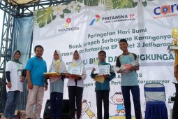 Peringati Hari Bumi, CARE IPB dan Bank Sampah Serbaguna gelar lomba menarik