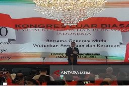 Penutupan Kongres PKPI Dihadiri Jokowi (Video)