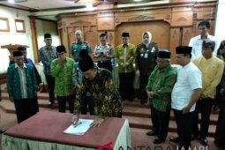 Tokoh lintas agama Jambi nyatakan tolak terorisme