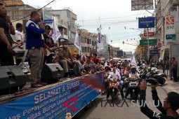 Konvoi empat organisasi pekerja