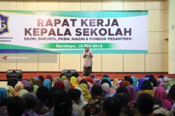 Risma Kumpulkan Kepala Sekolah se-Surabaya Tangkal Terorisme