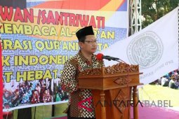 Pemkab Bangka Barat apresiasi LPPTKA-BKPRMI tingkatkan kualitas santri