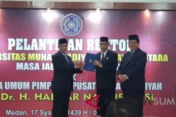 Dr Agussani dilantik sebagai Rektor UMSU