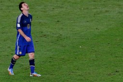 Frustasi Messi Kontra Islandia di Laga Pertama Penyisihan Grup D