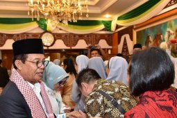 Warga antusias hadiri "open house" Plt Gubernur