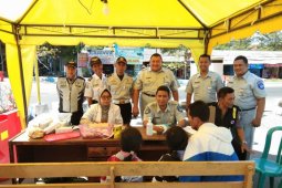 Jasa Raharja Kediri Dirikan Pos Kesehatan