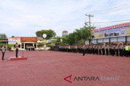 Polres Tanjungbalai terjunkan  163 personil pengamanan pilkada