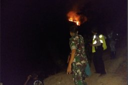 Hutan Lindung di Ponorogo Terbakar