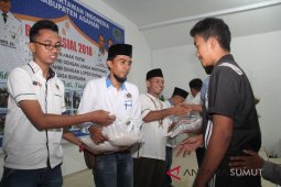 Ungkap Rasa Syukur, PWI Asahan Gelar Baksos