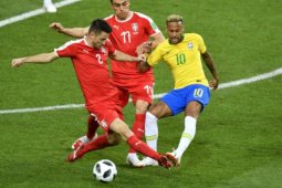Brasil Bertemu Meksiko di 16 Besar