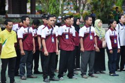Ratusan pengawas Pemilu ikuti apel siaga