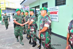 Meski libur, prajurit tetap waspada